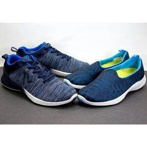 Lot of 2 Vionic 335 Adley 331 Hydra Womens US 7 Lace Up Slip on Comfort Sneakers